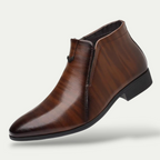 Men's Leather Ankle Boots | Retro & Business