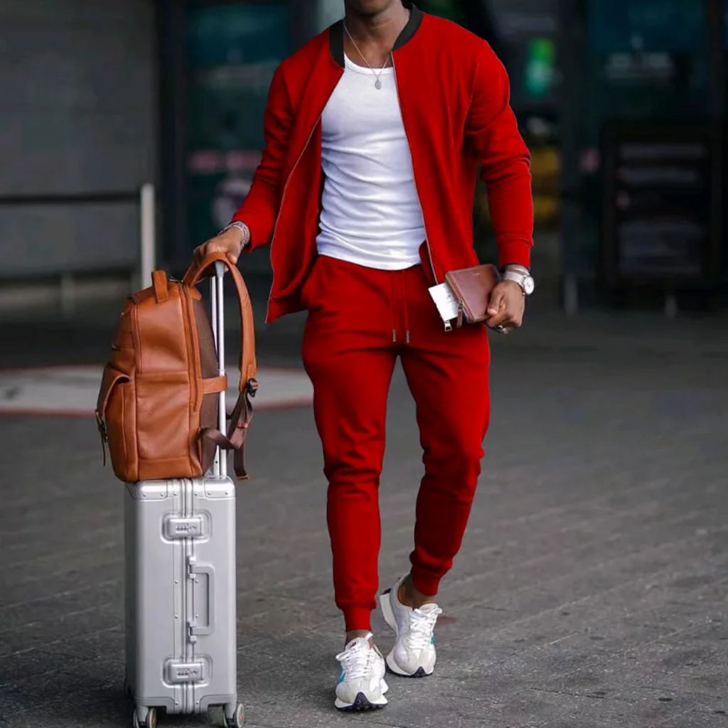Trainingsanzug Herren Slim Fit | Zweiteilig & Lässig