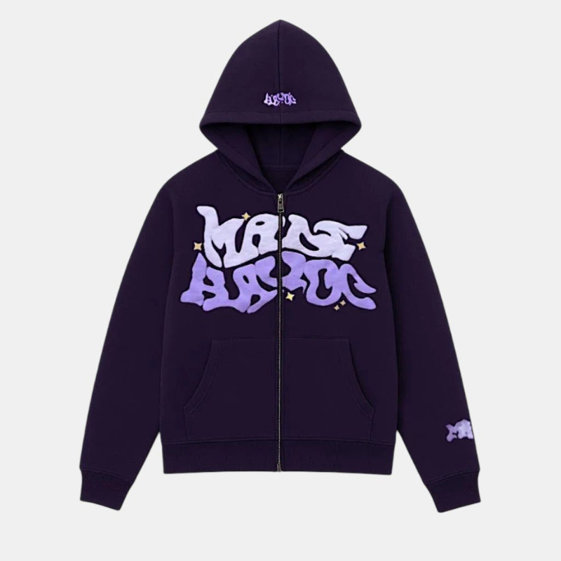 Oversize Hoodie | Mit Reißverschluss Y2K Streetwear