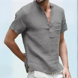 Renric | Men's T-Shirt - Linen Style