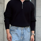 Herren Strick Pullover | Mit Kragen & Quarter Zip