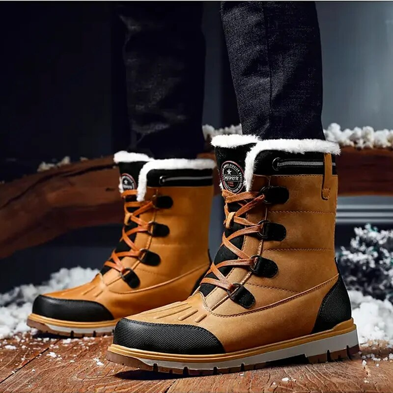 Herren Winter Stiefel | Gefüttert & Robust