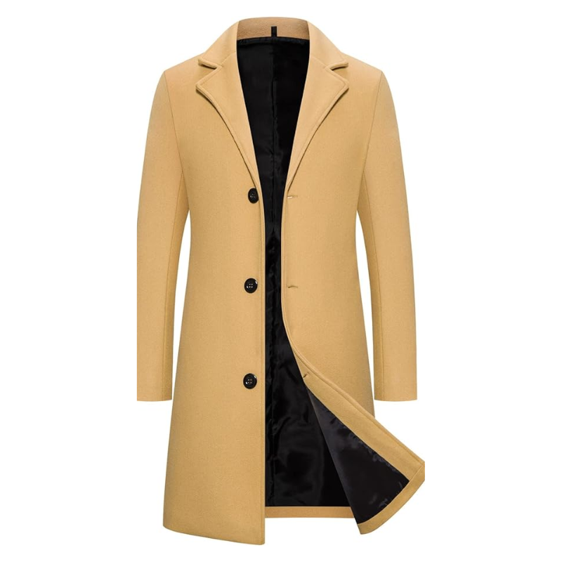 Herren Mantel | Lang & Warm