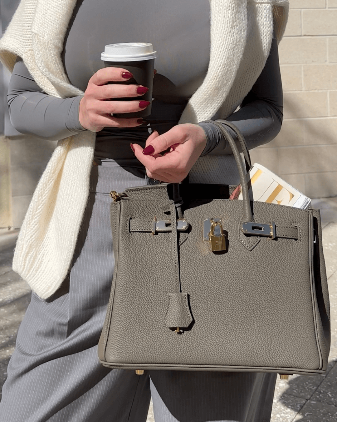 Gabrielle | Lederhandtasche mit viel Stauraum