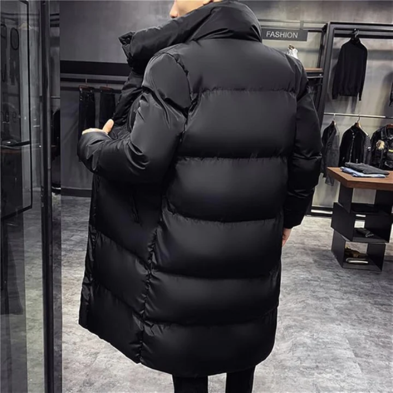 Men's Puffer Jacket | Long & Warmly Lined
