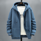 Kapuzenjacke Herren Sweat | Mit Reißverschluss