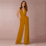 Anava | Women's Elegant Jumpsuit - Summer