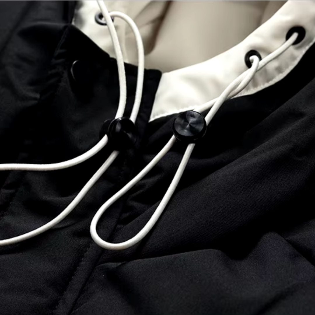 Men's Winter Jacket | Puffer Jacket with Hood & Luxury Style