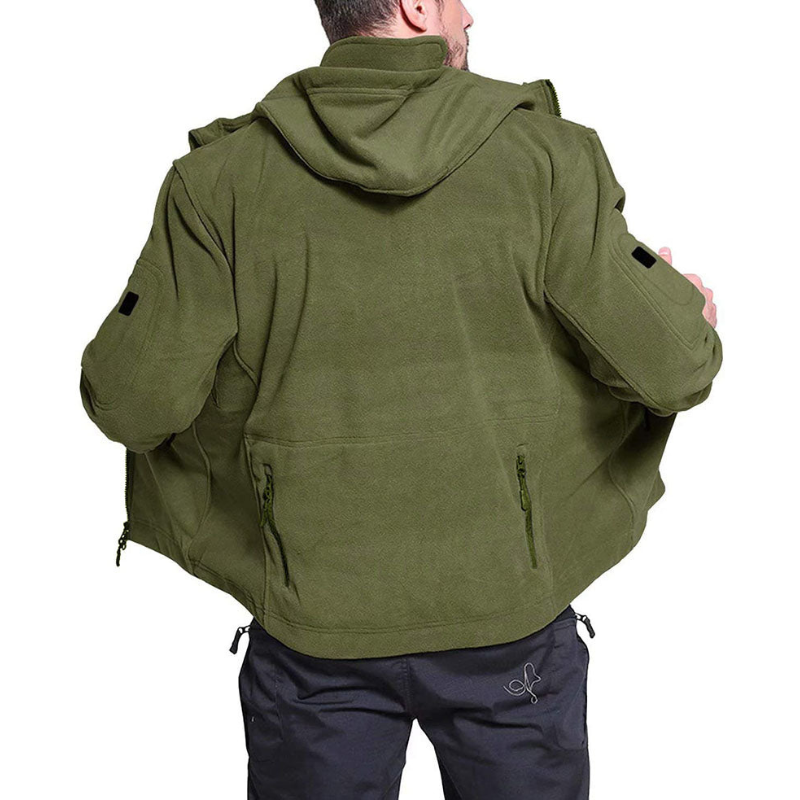 Men's fleece jacket | Windproof & outdoor