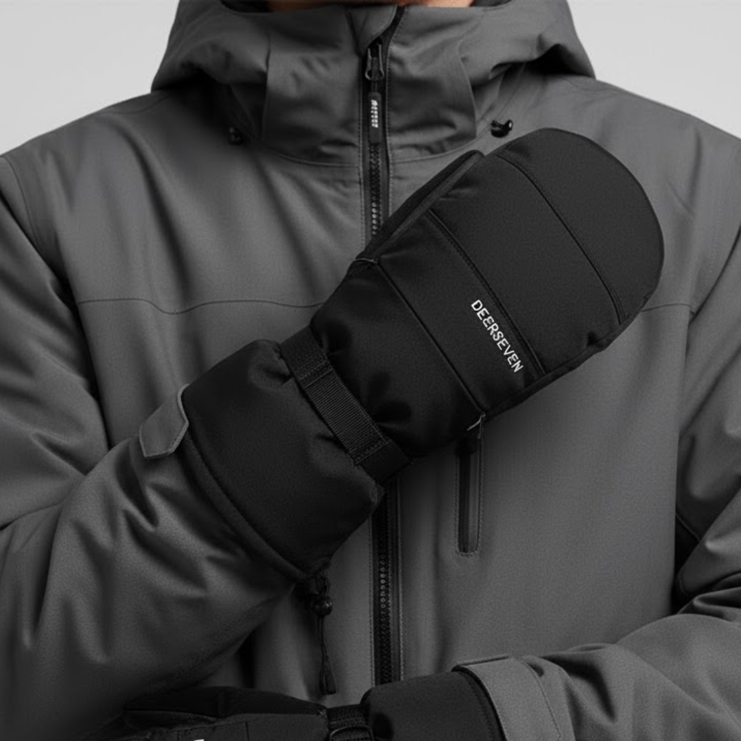 Ski Gloves | Waterproof with Non-Slip Palms