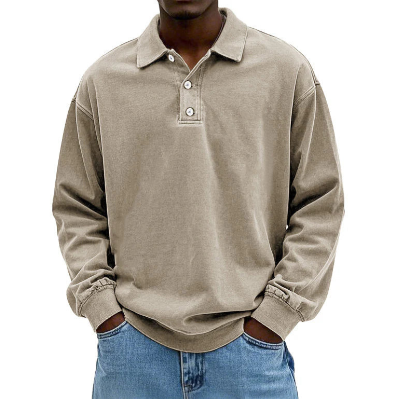 Herren Polo Pullover | Langarm