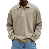 Men's Polo Sweater | Long Sleeve