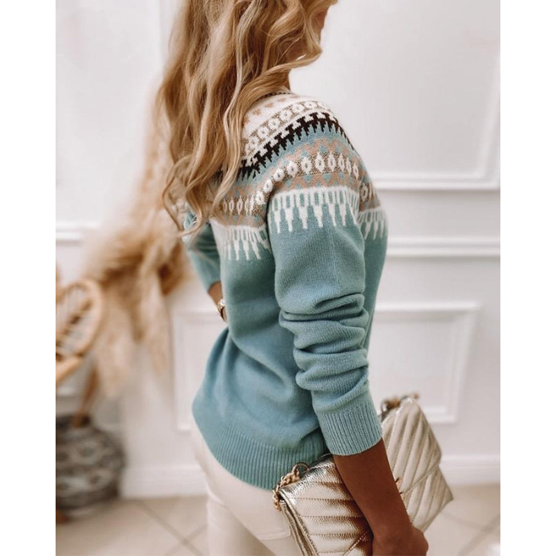 Damen Norweger Pullover | Strick & Winter