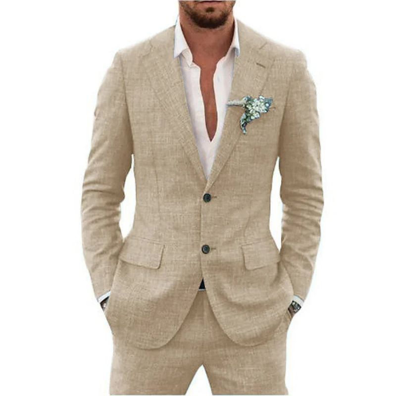 Lucien | Herren Leinen Anzug | Sommer