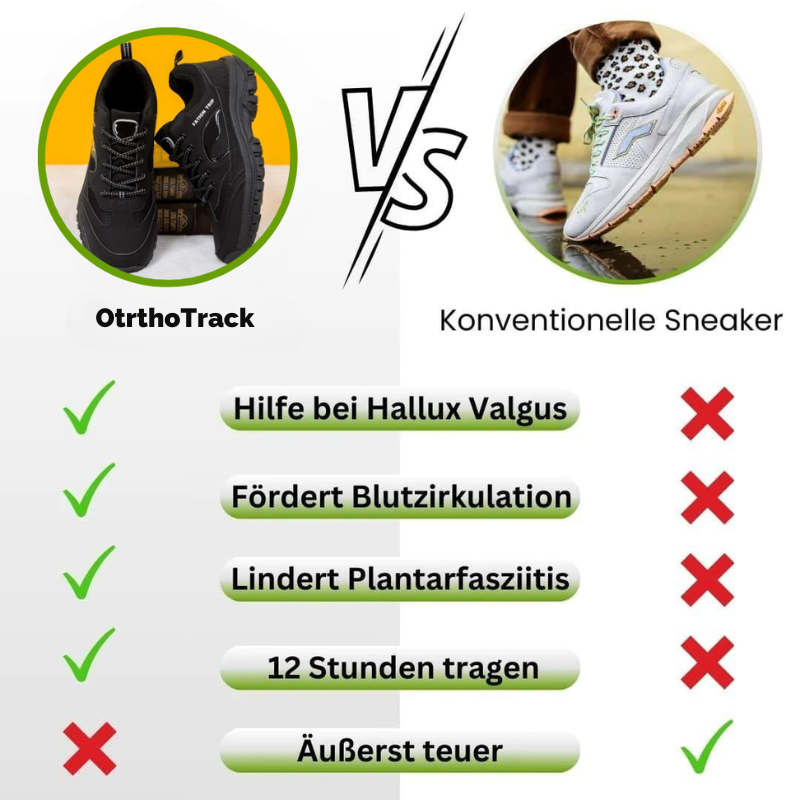 OrthoTrack | Ergonomic hiking shoe with arch support