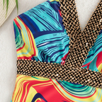 Bambi | One-piece push-up swimsuit for women with open back