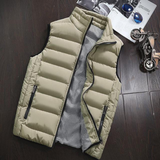 Men's Sleeveless Quilted Vest | Winter