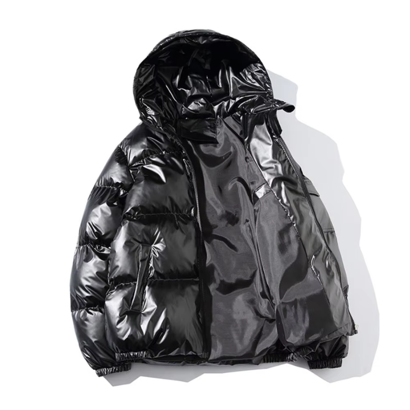 Metallic Windproof Winter Jacket | Puffer Jacket