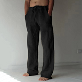 Bernardo | Men's Baggy Trousers - Linen Style
