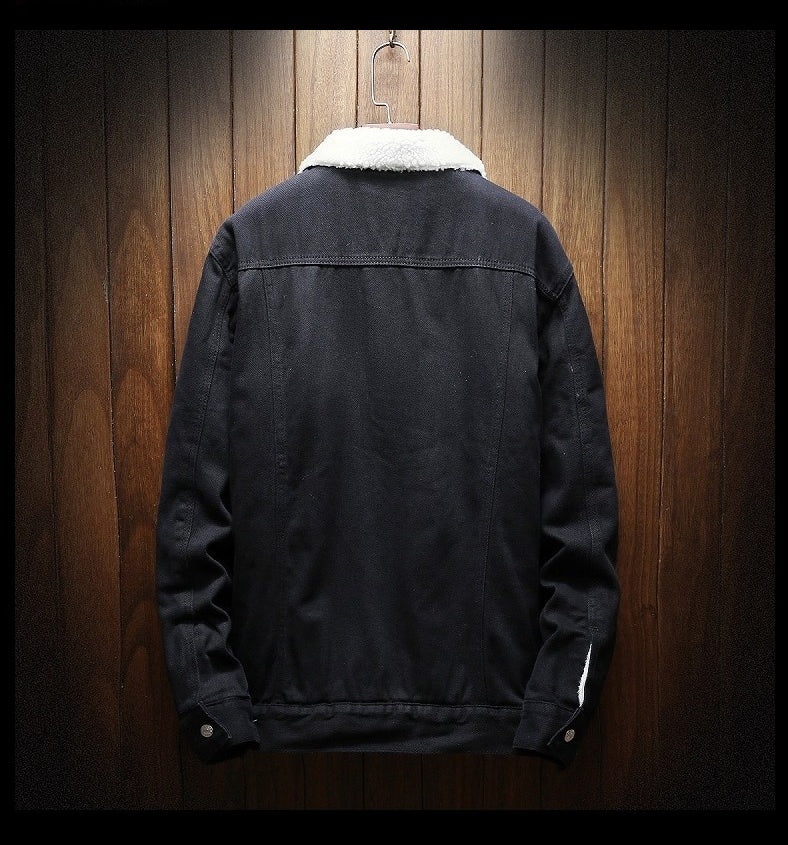 Men's Teddy Jacket | Denim