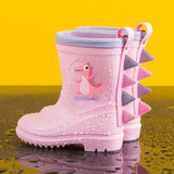 Kids rubber boots | Non-slip with animal print