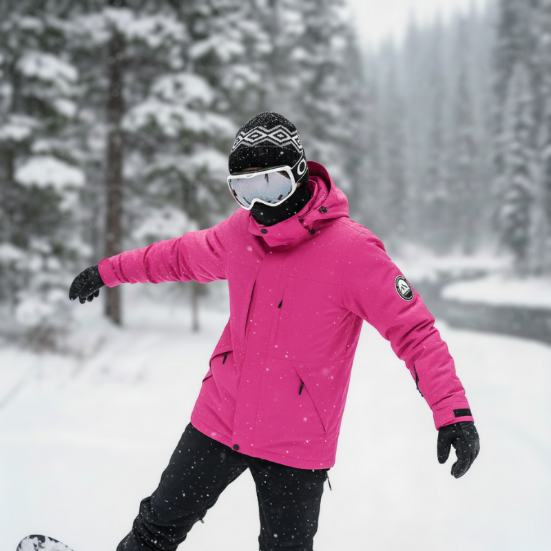 3-in-1 Ski Jacket | Wind- & Water-Resistant Baggy Fit