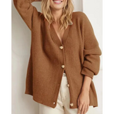 Women's Cardigan | Fine cable pattern