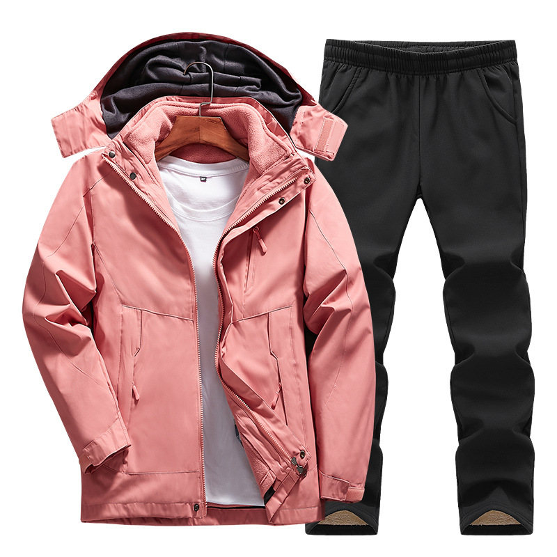 Damen Regenjacke Outdoor Set | 3-in-1 Jacke & Hose
