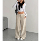 Women's Corduroy Trousers | High Waisted | Wide Fit