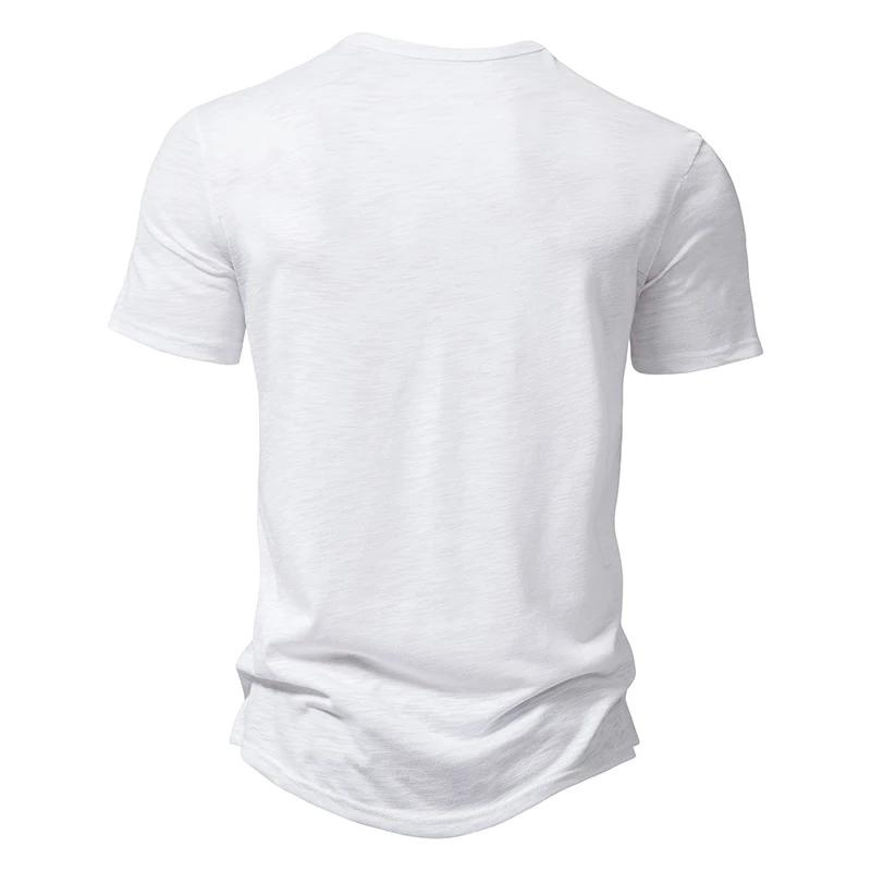 Henley | Herren-Polo - Henley-Kragen atmungsaktives Herren-T-Shirt