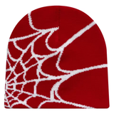 Beanie | Knit beanie Y2K style & spider pattern
