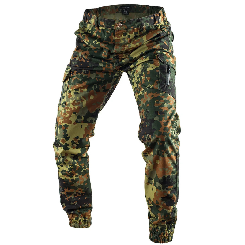 Herren Wanderhose Outdoor Cargo | Camouflage Jogger Stil