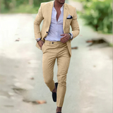 Nathan | Men's Summer Suit | Linen Style