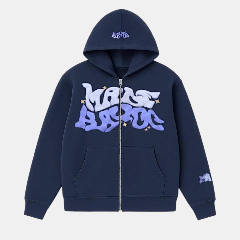 Oversize Hoodie | Mit Reißverschluss Y2K Streetwear
