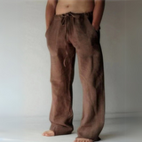Bernardo | Men's Baggy Trousers - Linen Style