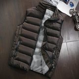 Men's Sleeveless Quilted Vest | Winter