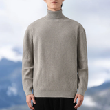 Herren-Rollkragenpullover | Warm und gestrickt