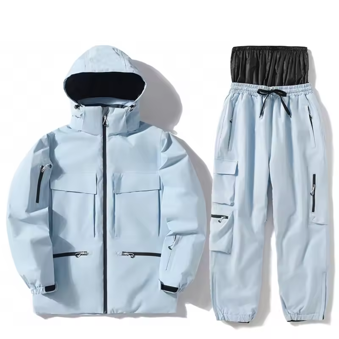 Herren Skianzug | Wasserdichte Skijacke für Outdoor & Schnee
