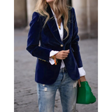Women's Velvet Blazer | Casual