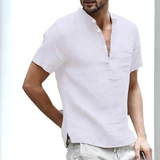 Renric | Men's T-Shirt - Linen Style