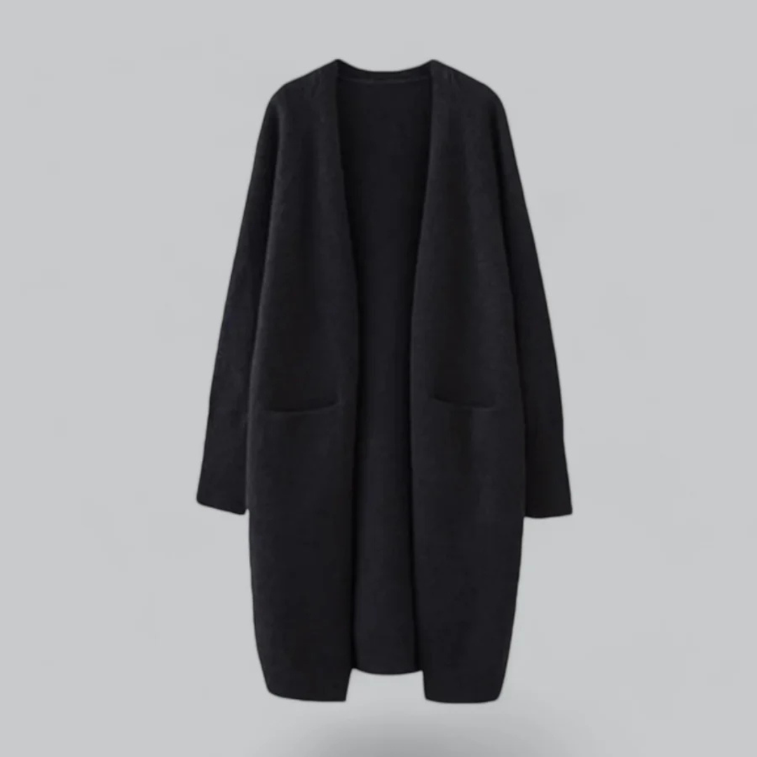 Damen Strickjacke Lang | Lässig & Weich