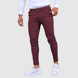 Men's Chino Trousers | Skinny Stretch Trousers | Comfortable