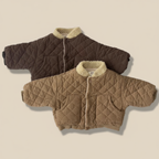 Kids Transitional Jacket | Quilted Jacket with Teddy Lining
