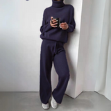 Turtleneck lounge set | Cashmere feel tracksuit
