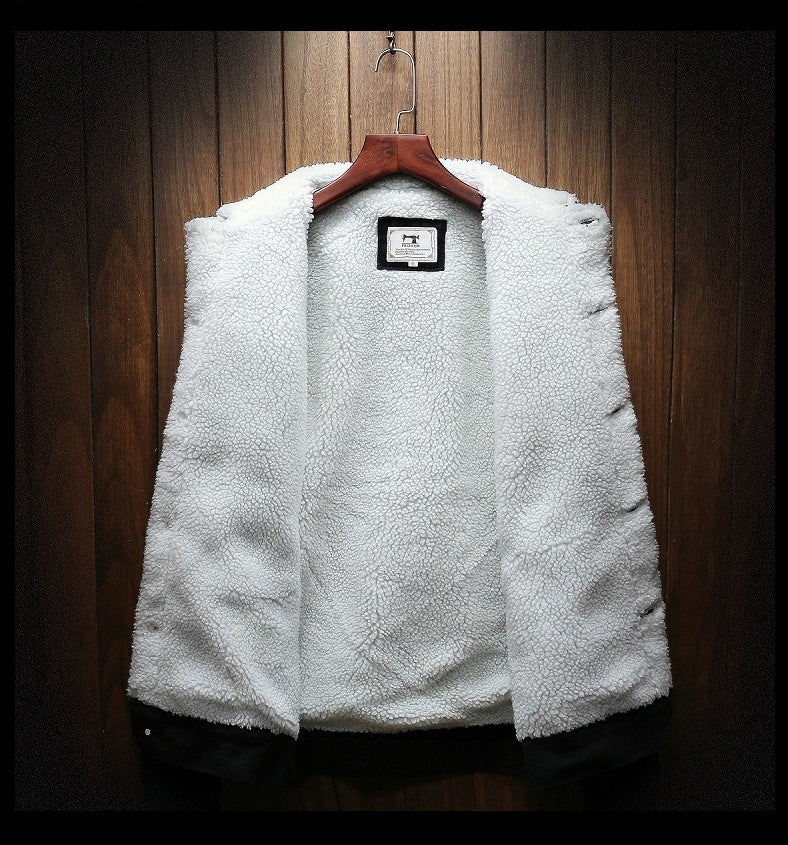 Men's Teddy Jacket | Denim