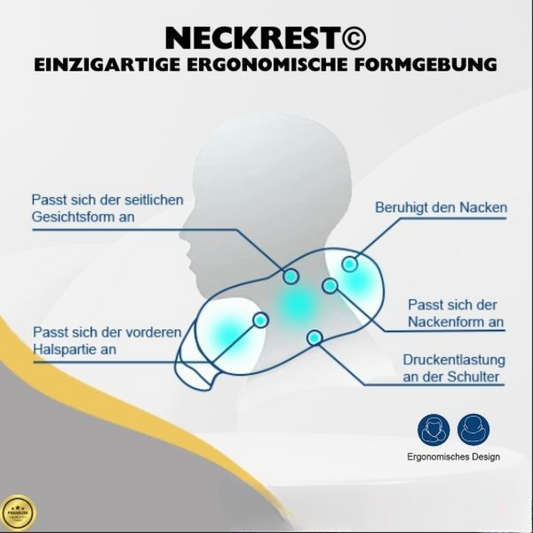 NeckFlex | Nackenkissen für den Urlaub