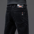 Herren Cordhose Strech | Schwarz | 5-Pocket