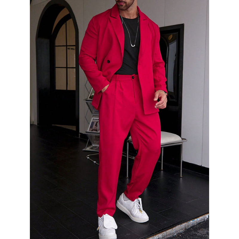 Herren Anzug 2-teilig | Slim Fit Casual