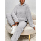 Damen Teddy Jogginganzug