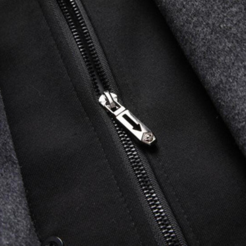 Men's Coat with Detachable Hood | Winter